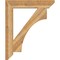 Ekena Millwork Westlake Slat Rough Sawn Bracket, Western Red Cedar, 6"W x 38"D x 46"H BKT06X38X46WTL06RWR - alternate 2